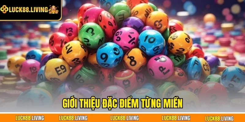 Giới thiệu đặc điểm từng miền